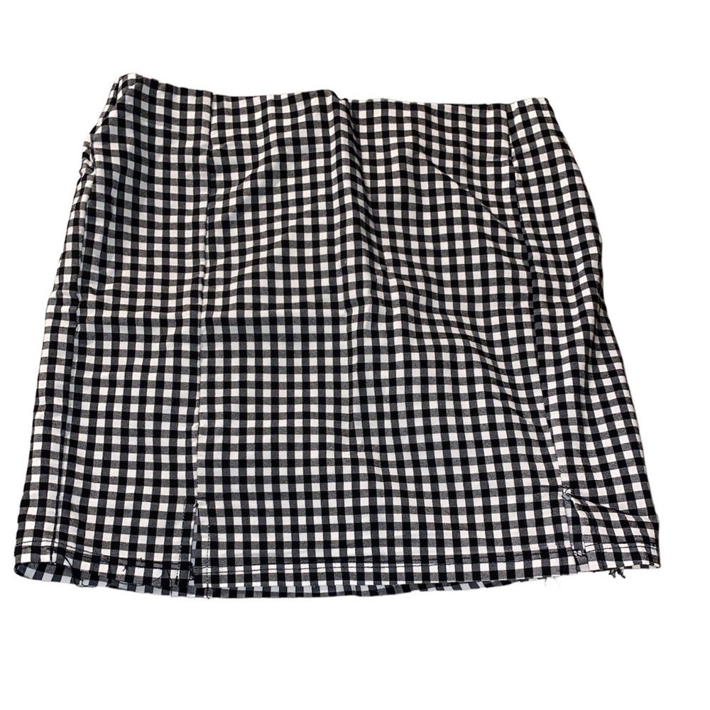 White Fawn girls plaid pencil skirt size L